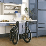 介護リフォーム - 車椅子対応キッチン